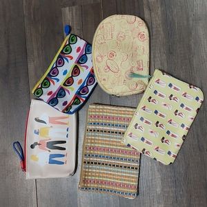 Ipsy Make-up Bags▪︎Set of Five